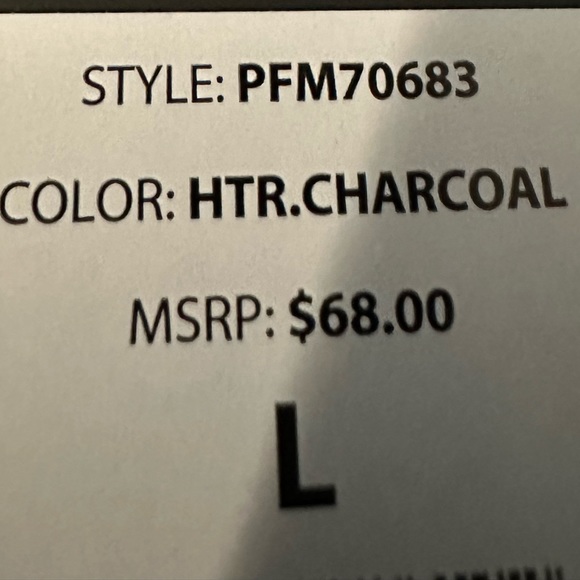 90 DEGREE BY REFLEX MEN'S PERFORMANCE JOGGER SIZE LARGE COLOR: HTR.CHARCOAL - Picture 10 of 10